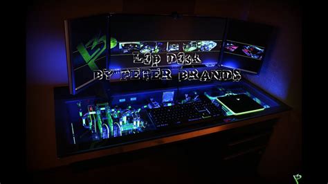 Gaming Pc In Desk