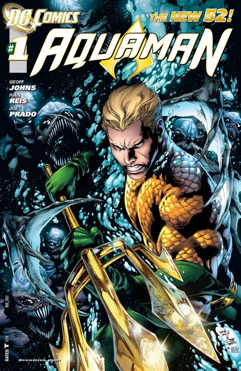 Aquaman 1 Prado Superman Batman Comic Book Covers Comic Books Art