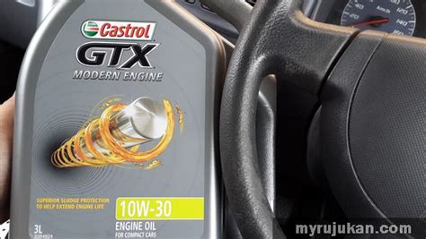 Castrol 100% original 4t minyak hitam power1 4t go activ 4t oil filter yamaha ori. Menukar Minyak Enjin Perodua Viva - MyRujukan