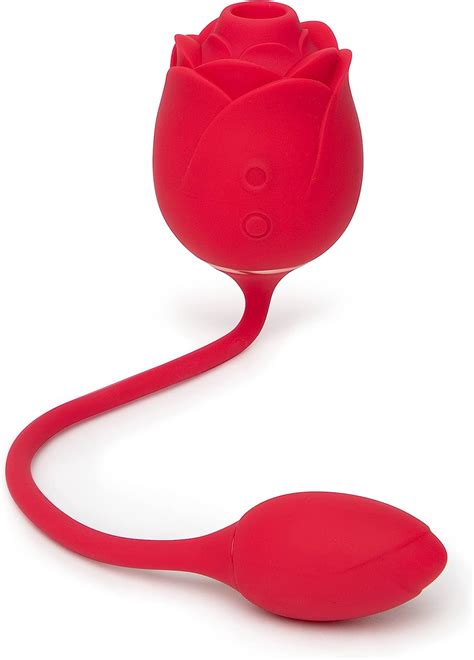 Lovehoney Rose Glow 2 In 1 Rose Clitoral Sucking Toy And Love Egg Vibrator Rose Sex