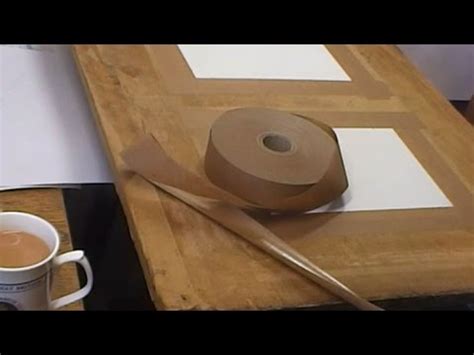 Learn how to stretch your watercolor paper with this quick and easy tutorial. WHY & HOW to stretch Watercolour paper Tutorial. - YouTube