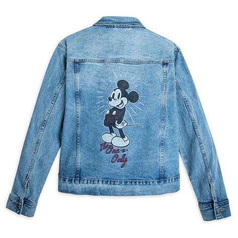 Mickey Mouse Denim Jacket For Adults Here Now Dis Merchandise News