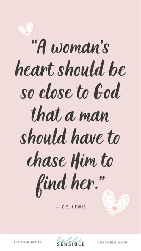 49 Powerful And Inspirational Christian Quotes For Women Hello Sensible