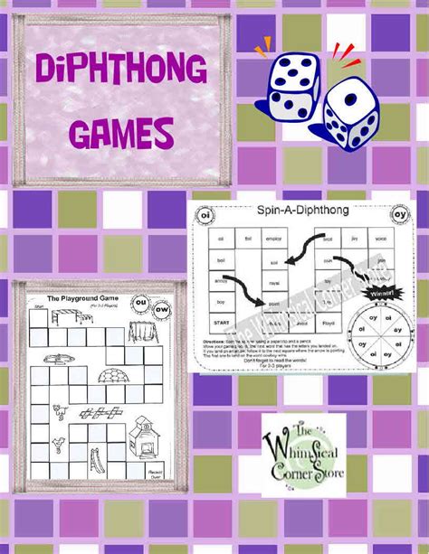 Vowel Diphthongs Original Poems Worksheets And Game Boards Vowel 42816 Hot Sex Picture