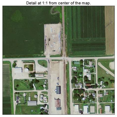 Aerial Photography Map Of Buckeye Ia Iowa