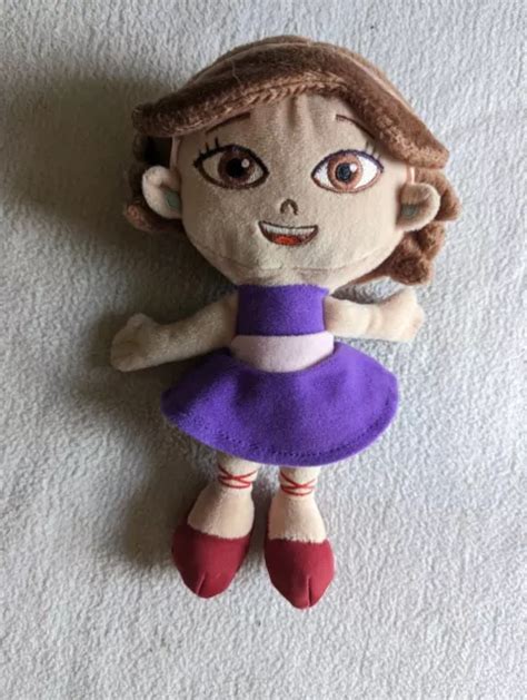 Disney Little Einsteins June 15” Plush Big Hugs Doll Purple Ballet