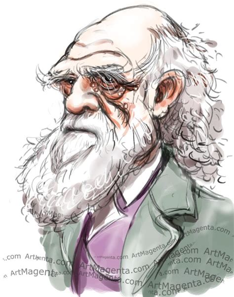 Caricatures Charles Darwin
