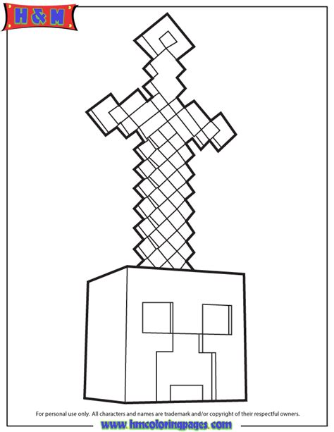 Minecraft Coloring Sheets Printable