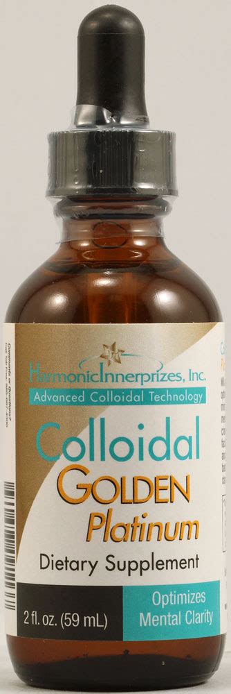 Harmonic Innerprizes Colloidal Golden Platinum 1 Fl Oz Vitacost