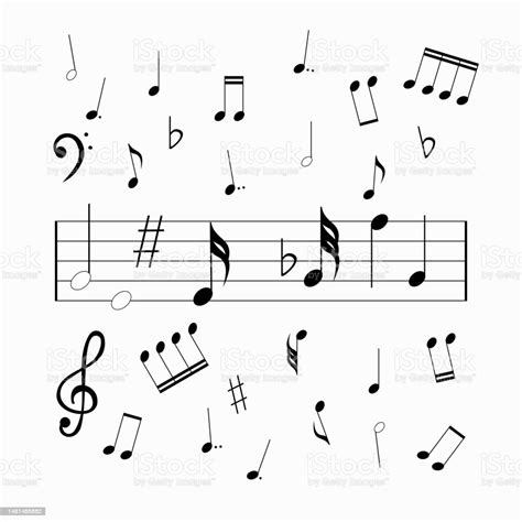 Different Kinds Of Sheet Music Stock Illustration Download Image Now