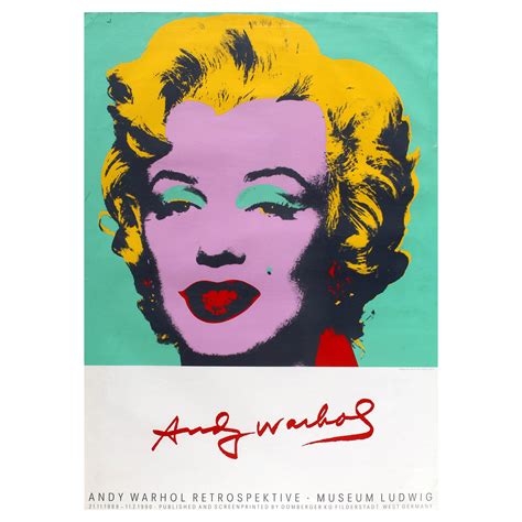Andy Warhol Louisiana Exhibition Poster 1978 At 1stdibs Andy