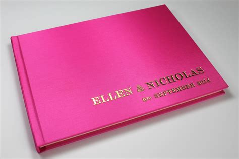 These days, we have pictures everywhere. Personalised Wedding Guest Books - Handmade in the UK