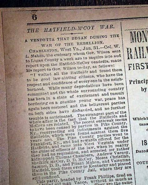 Hatfields And Mccoys Feud Hillbilly War Battle Of Grapevine Creek 1888