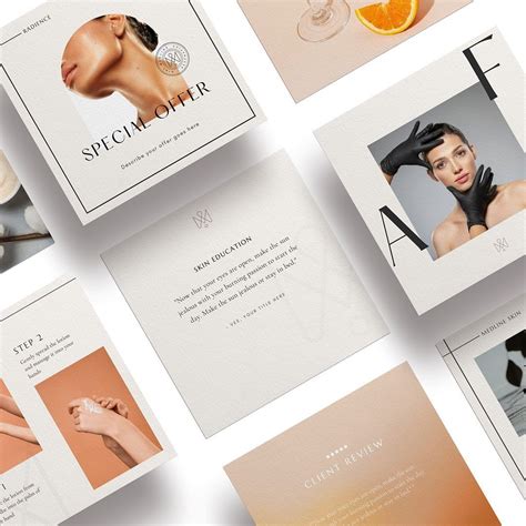 Beauty Salon Instagram Canva Templates And Branding For One Of My