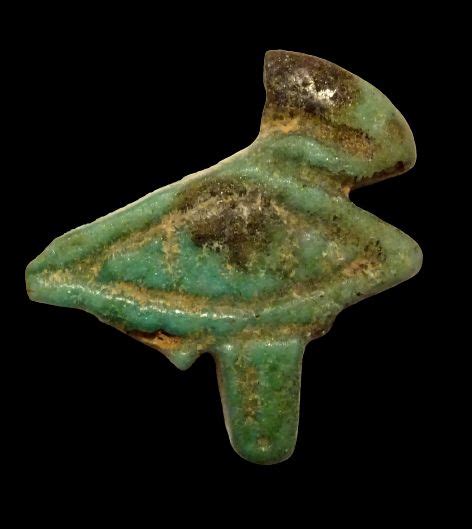 Oud Egyptisch Faience Wedjat Oog Van Horus Amulet Catawiki