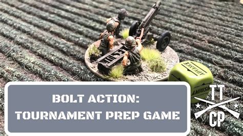 Tabletop Cp Bolt Action Tournament Prep Game Youtube