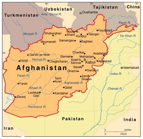 La population de afghanistan est de 29121286 et la devise du pays est afghani, son code est afn. Carte de l'Asie Région Province