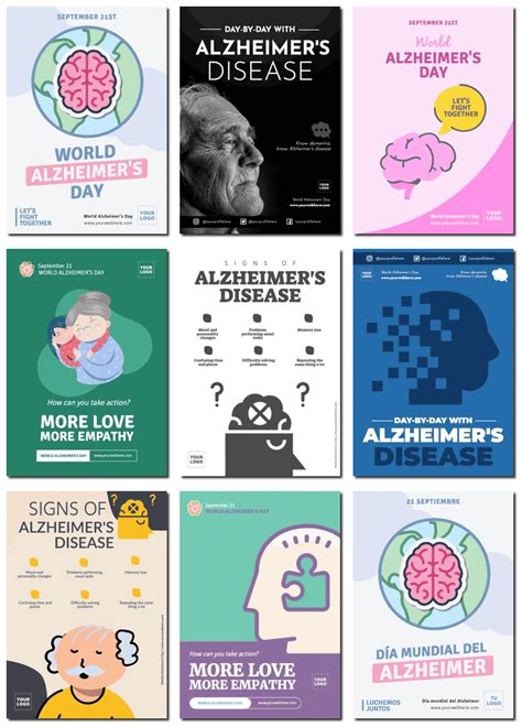Design World Alzheimer S Day Posters Online
