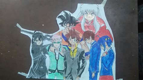 Fanart De Algunos De Mis Personajes Favoritos De Anime 🎨dibujos Anime