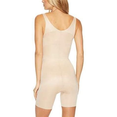 Spanx Intimates Sleepwear Spanx Power Conceal Open Bust Midthigh Bodysuit Poshmark