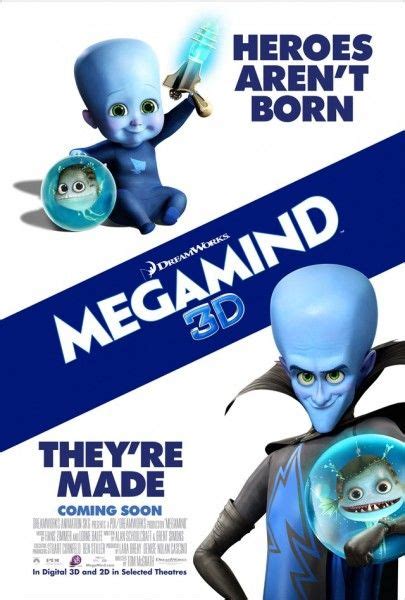 Megamind New Posters Teaser Trailer