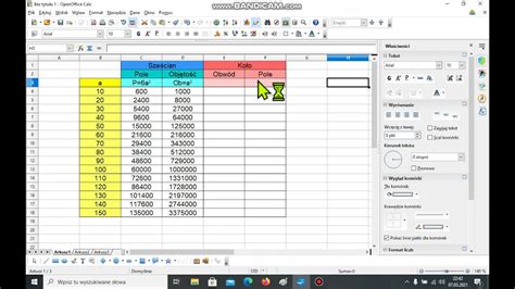 Sp Nysa Open Office Arkusz Kalkulacyjny Proste Obliczenia Cz