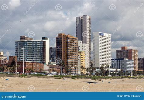 Golden Mile Beach Front In Durban South Africa Editorial Photography