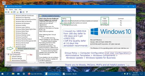 Topic Win10 Customers — Its Time To Move To Win10 Version 1903 Askwoody