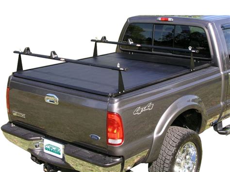 Prs Str070 1ms Prorac Str Soft Tonneau Cover Ladder Rack Realtruck