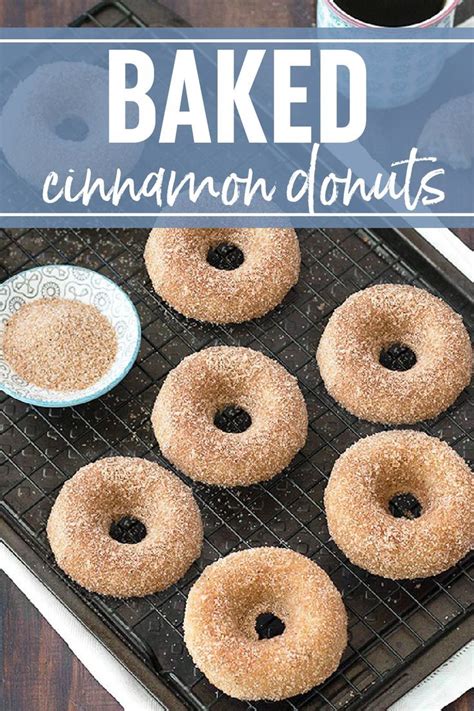 Also, i got the idea for bomba's nickname red from sir prickles, and i think it's just adorable. Baked Cinnamon Sugar Donuts | Recipe | Easy donut recipe ...