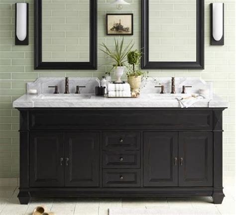 These white vanity black top also come in unique colors, shapes and sizes, all while effortlessly maintaining sync with every possible type of decor. Black And White Bathroom Vanities - A Contemporary Twist ...