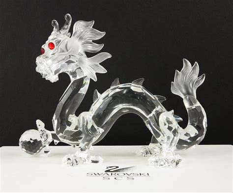 Scs Annual Edition 1997 Dragon Swarovski Crystal Figurines Diy