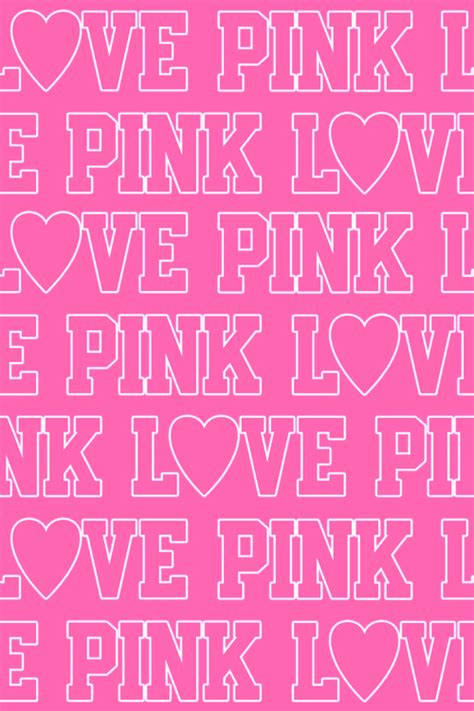 Love Pink Wallpaper Victoria Secret Wallpapersafari