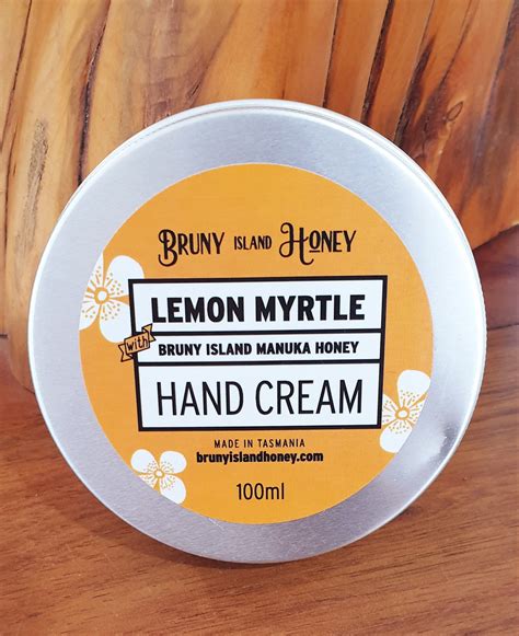 Manuka Honey And Lemon Myrtle Hand Cream The Huon Valley Southern