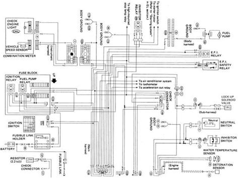 Does anybody have a wiring schematic/diagram for a 1985 z (with external amp)? 1986 Nissan 300Zx Radio Wiring Diagram / 86 Nissan Pickup Wiring Diagram - Wiring Diagram ...