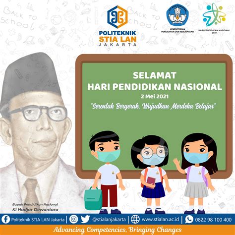 Selamat Hari Pendidikan Nasional – Politeknik STIA LAN Jakarta
