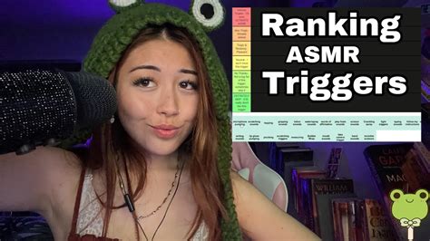 Asmr Ranking Triggers Super Tingly To Skip Worthy Triggers In