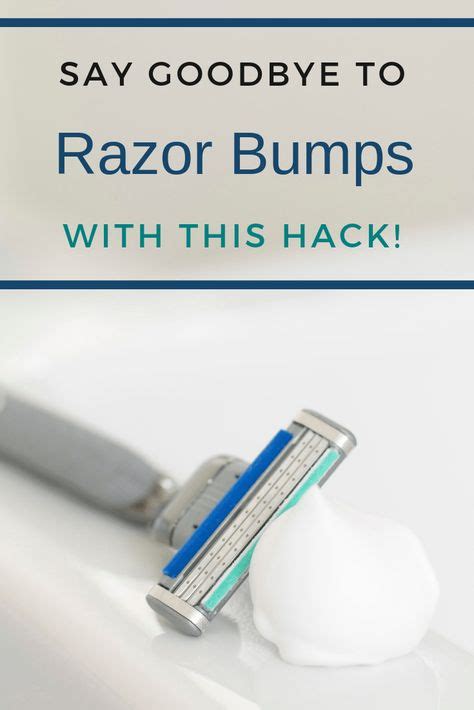 How To Get Rid Of Razor Bumps In One Day Razor Bumps Razor Bumps