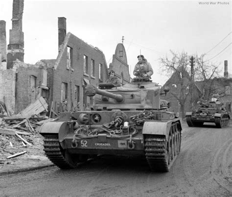 Comets Of 11th Armoured Division 30 March 1945 World War Photos
