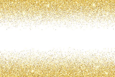 Gold Glitter Texture Vector Gradient Background Stock Illustration