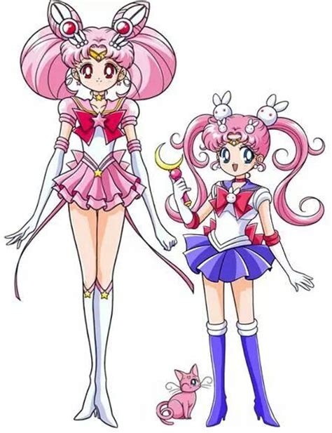 Chibiusa And Kousagi By Marco Albiero Sailor Moon Art Sailor Chibi