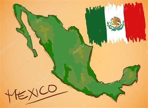 Arriba 71 Imagem Dibujos De Mapa De México Vn