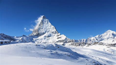 Hd Wallpaper Matterhorn Switzerland Snow Wallpaper Flare