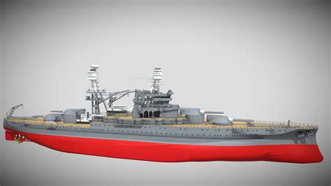 Uss Arizona Download Free 3d Model By Martyn169 Ce2862b Sketchfab