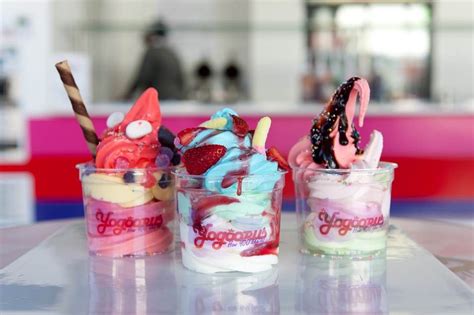 Gourmet Frozen Yoghurt At Melrose Arch Hotel And Restaurant Frozen