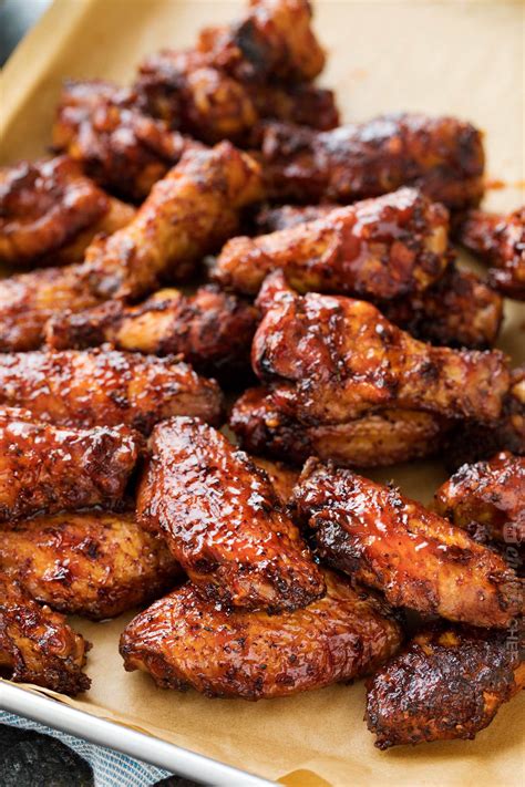 How To Cook Chicken Wings In The Oven With Bbq Sauce Foodrecipestory