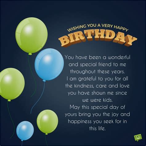 Happy Birthday Quotes To A Male Friend Birthday Wishes For Male Friends