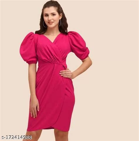 Arbiter Collection Women Wrap Pink Dress
