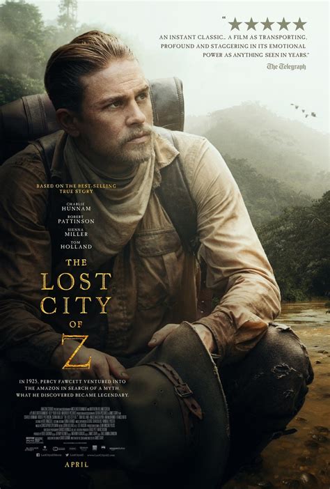 To what vicious depths will he not descend? The Lost City of Z DVD Release Date July 11, 2017