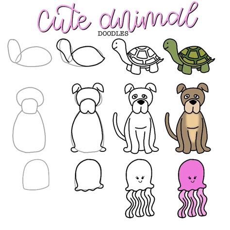 Cute And Easy Doodles For Beginners Simple Doodles Easy Doodles For